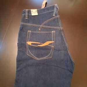 Davoucci Men's Blue Jeans Size 40" Waist X 33" Length Brand New
